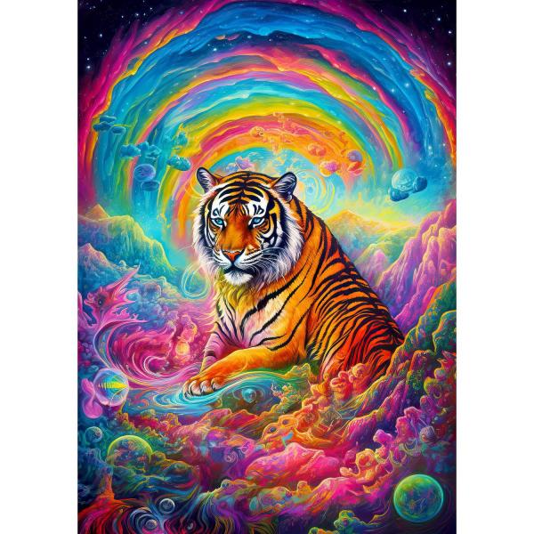 Puzzle 1000 pièces : Where Tigers Reign  - Enjoy-2204