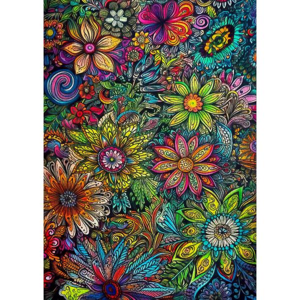 Puzzle 1000 pièces : Flower Power   - Enjoy-2209