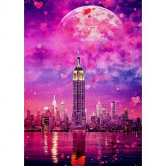 Puzzle de 1000 Piezas  : Nueva York enamorada