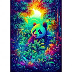 Puzzle 1000 Teile : Panda-Ecke