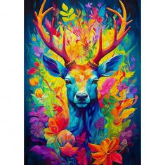 Puzzle 1000 Pièces : Cerf couronné