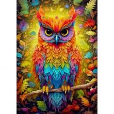 Puzzle 1000 Pièces : Hibou automnal