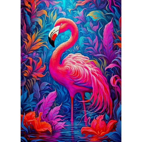 Puzzle 1000 Teile :  Flamingo-Wunder - Enjoy-2226