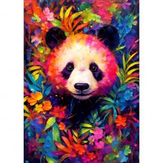 Puzzle 1000 pièces : Playful Panda Cub 