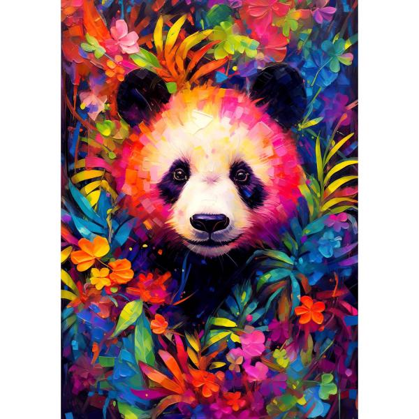 Puzzle 1000 pièces : Playful Panda Cub  - Enjoy-2227