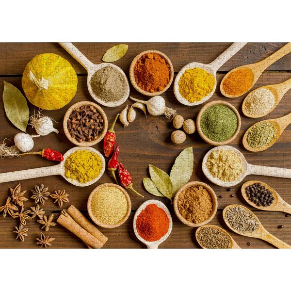 Puzzle 1000 pièces : Indian Spices  - Enjoy-1350