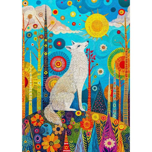 Puzzle 1000 pieces : White Guardian - Enjoy-2249
