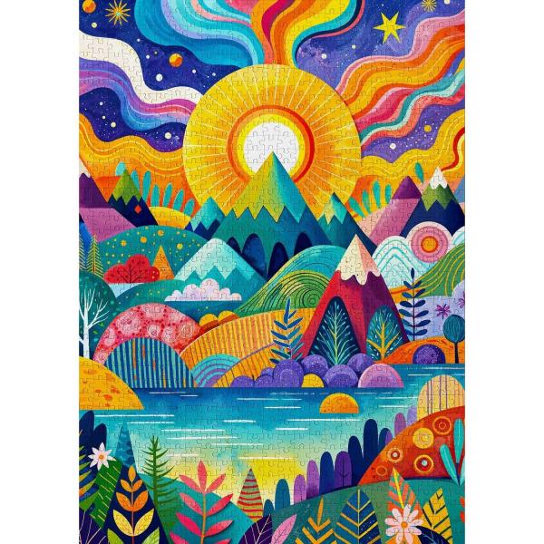 Puzzle 1000 piezas: Horizonte Hechizante - Enjoy-2257