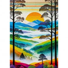 Puzzle 1000 pièces : Hilltops Breeze