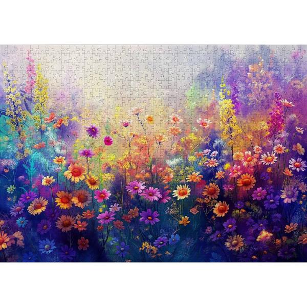 Puzzle 1000 pieces : Flowering Glade - Enjoy-2276