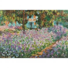 Puzzle de 1000 Piezas : Claude Monet - El jardín del artista en Giverny
