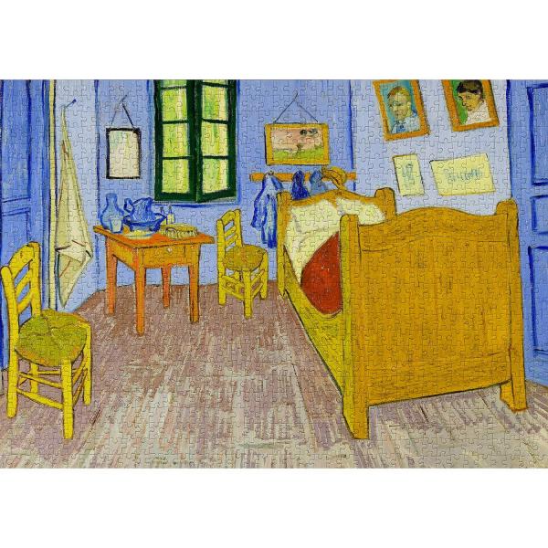 Puzzle 1000 Teile :  Vincent Van Gogh - Schlafzimmer in Arles - Enjoy-1170