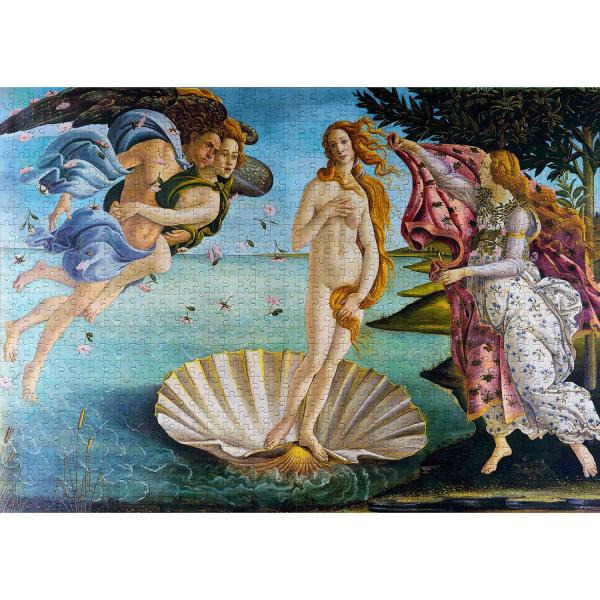 Puzzle de 1000 Piezas : Sandro Botticelli - El nacimiento de Venus - Enjoy-1194