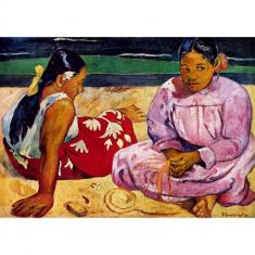 Puzzle 1000 pièces : Paul Gauguin - Tahitian Women on the Beach 
