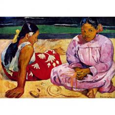 Puzzle 1000 Teile : Paul Gauguin - Tahitianische Frauen am Strand