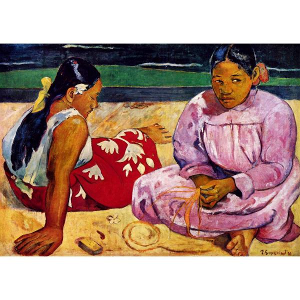Puzzle 1000 Teile : Paul Gauguin - Tahitianische Frauen am Strand - Enjoy-1209