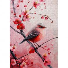 Puzzle 1000 pieces : Ruby Songbird