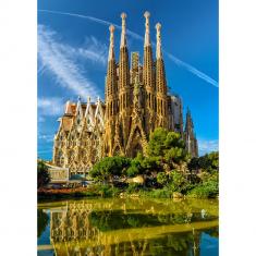 Puzzle 1000 Teile :  Basilika Sagrada Familia – Barcelona