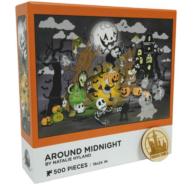 500 piece jigsaw puzzle: Around Midnight - Enwood-NH01