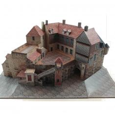 Maquette en carton : La Lieutenance de Honfleur