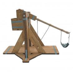 Wooden model : trebuchet
