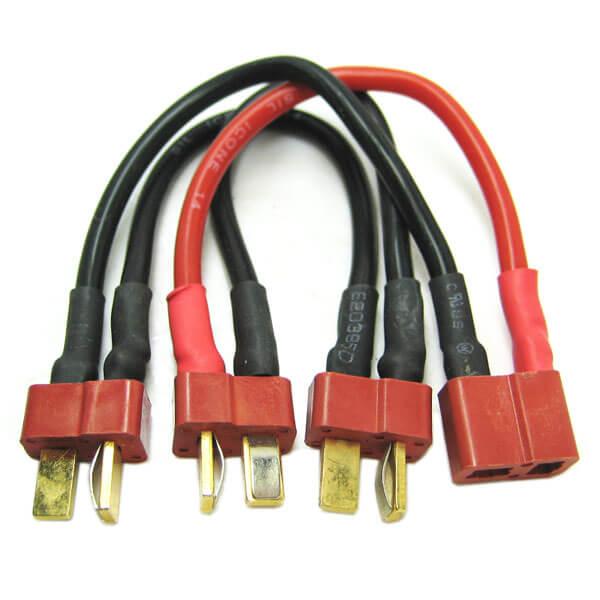 Deans 3S Battery Harness pour 3 Packs In Series - ET0709