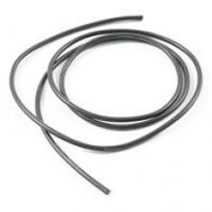14AWG (1.62mm diam - 2.08mm2 sect) Fil Silicone Noir (100cm)