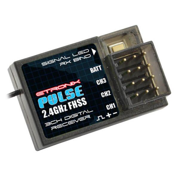 Etronix Pulse Fhss Receiver 2.4Ghz pour Et1116 - ET1153