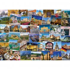 1000 piece puzzle: Globetrotter: Germany