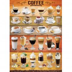  1000 pieces puzzle: Coffee