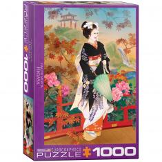 1000 pieces puzzle: Higasa by Haruyo Morita