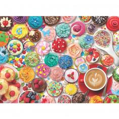 1000 pieces puzzle: Cupcake Party