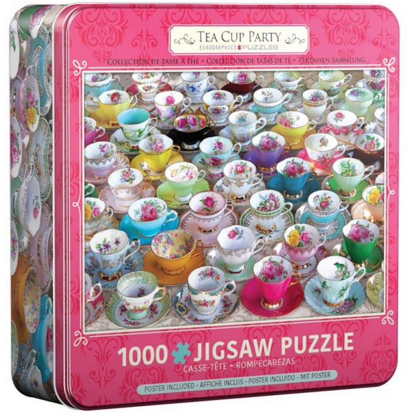 Puzzle mit 1000 Teilen: Tea Cup Party - EuroG-8051-5314