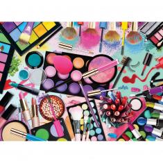 1000 pieces puzzle: Makeup Palette