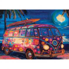 Puzzle 1000 pièces : VW Beach Fun