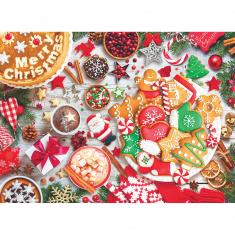 Puzzle 1000 pieces: Christmas table