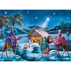 Puzzle 1000 pieces : Nativity-Three Kings, Macneil