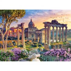 Puzzle 1000 pieces : Roman Forum, Rome, Italy