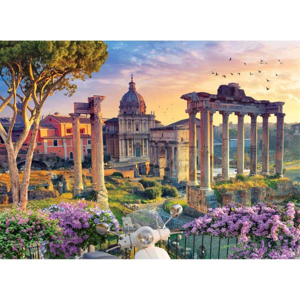 Puzzle 1000 pieces : Roman Forum, Rome, Italy - EuroG-6000-6003