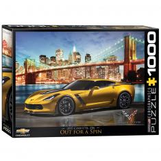  1000 pieces puzzle: Corvette Z06 