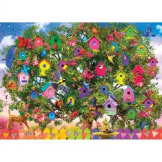 Puzzle 1000 pièces : Bird House Hotel par Olena