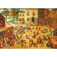 Puzzle 1000 pièces : Jeux d'enfants Pieter Bruegel