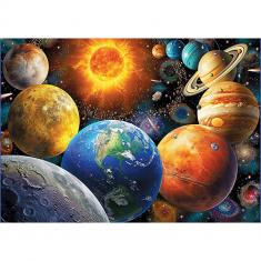 Puzzle 500 pieces : Planetary System by Adrian