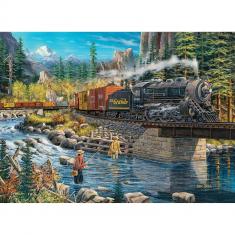 Puzzle 1000 pieces : River Silence is Broken by KZ