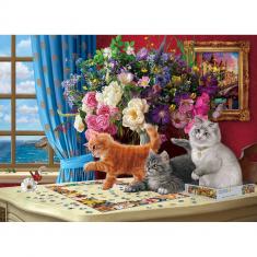 Puzzle 1000 pieces : Puzzling Cats by Image World