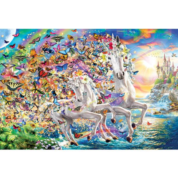 Puzzle de 2000 piezas: unicornio de fantasía - EuroG-8220-5551