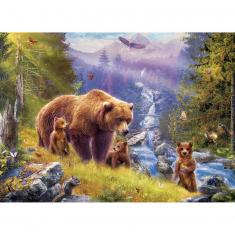 Puzzle 500 pièces Larges : Oursons