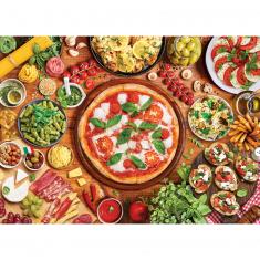 Puzzle 1000 piezas: Sabores del mundo