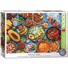 Puzzle 1000 piezas: Mesa Mexicana