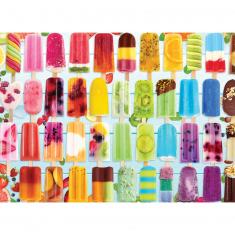 Puzzle 1000 pieces: Rainbow popsicle